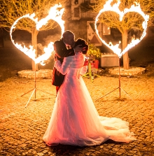 Feuershow zur Hochzeit buchen